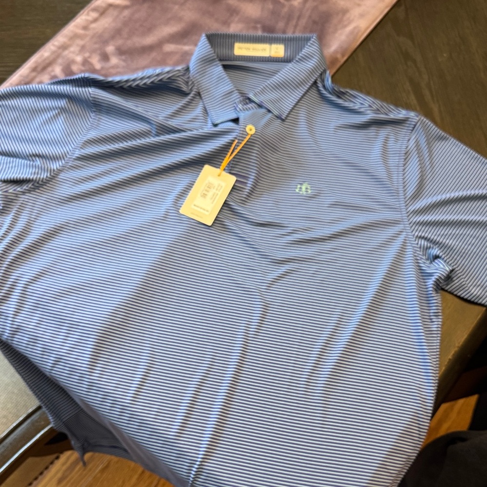 Peter Millar Featherweight Striped Polo